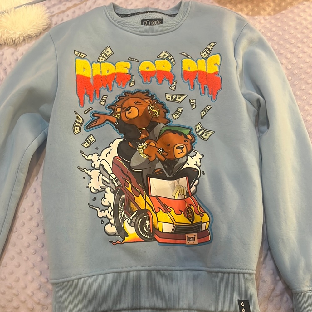 Fatgaup ride or die hoodie